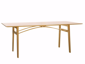 BRYGGA - Folding solid wood table by Karl Andersson