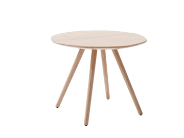 EIGHT - Round solid wood coffee table by Karl Andersson