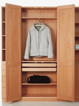 KA72 - Scandinavian style wooden wardrobe by Karl Andersson