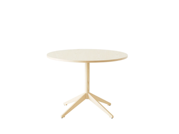 LOCUS - Round engineered wood table by Karl Andersson