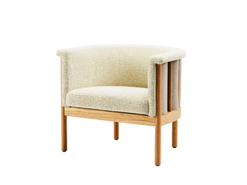 ONDULE CLUB - Armchair with armrests by Karl Andersson
