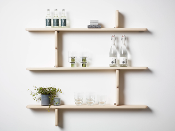 PART - Solid wood wall shelf by Karl Andersson