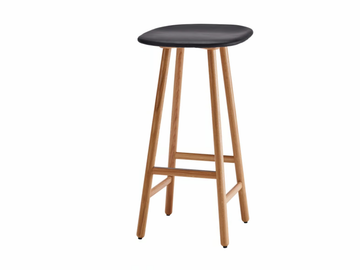 SHELL - High wooden stool by Karl Andersson