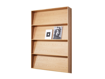 SLOPE - Wall-mounted one-sided display unit by Karl Andersson