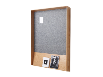 SLOPE - Wall-mounted one-sided display unit by Karl Andersson