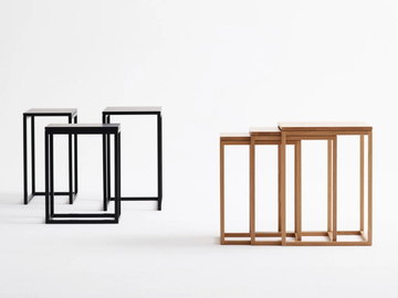 TRIO - Stackable square coffee table by Karl Andersson