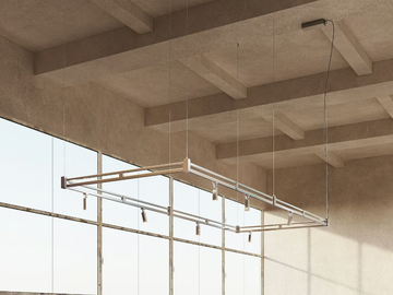 AIRTEK ONE - LED aluminium pendant lamp by Karman