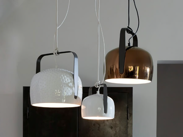 BAG - Ceramic pendant lamp by Karman
