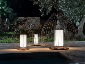 CELL - Metal floor lamp by Karman