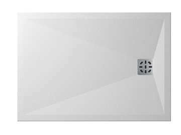 CLIFF - Rectangular Kstone shower tray by Karol
