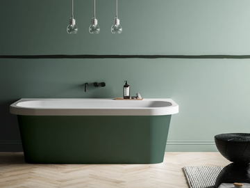 TROCADERO - Oval Kstone bathtub by Karol