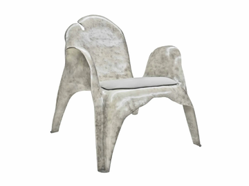 CIBELLE K3000a - Fiberglass armchair with armrests by KARPA