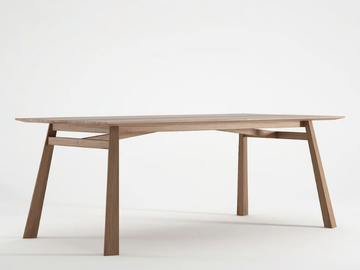 CARPENTER - Rectangular wooden dining table by KARPENTER