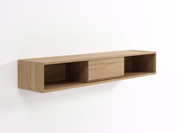 CIRCA17 - Suspended wooden sideboard by KARPENTER