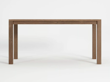 SOLID - Rectangular wooden dining table by KARPENTER