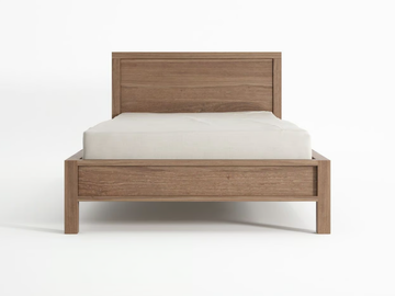 SOLID - Wooden single bed by KARPENTER