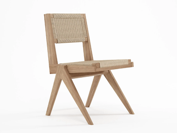 TRIBUTE - Solid wood chair by KARPENTER