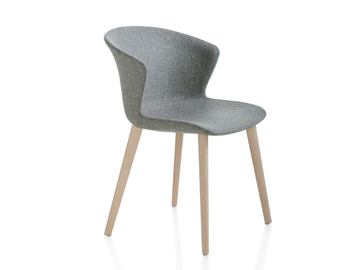 KICCA PLUS - Fabric chair by Kastel