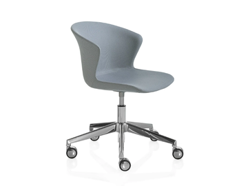 KICCA PLUS - Fabric office chair with 5-Spoke base by Kastel