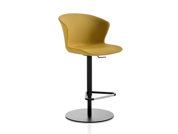 KICCA PLUS - High fabric stool with gas lift by Kastel