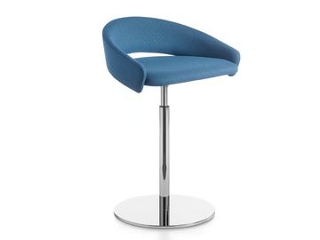 KIMMI - Office stool with back by Kastel