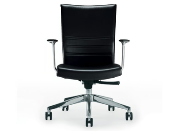 KING - Height-adjustable office chair with armrests by Kastel
