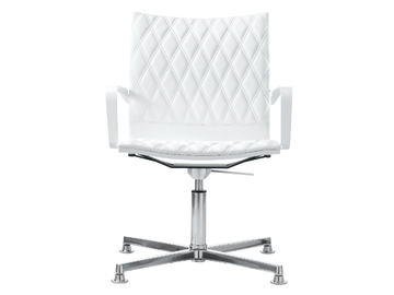 KRUNA PLUS - Office chair with armrests with 4-Spoke base by Kastel