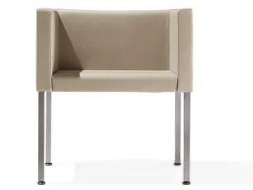 KUADRELLA - Fabric training chair with armrests by Kastel