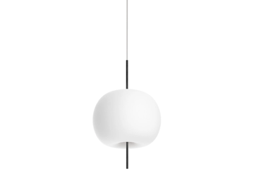 KUSHI - Opal glass pendant lamp by Kdln