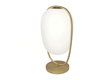 LANNÀ - Opal glass table lamp by Kdln