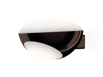 TUA - LED glass and aluminium wall lamp by Kdln