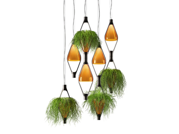 VICEVERSA - LED glass pendant lamp by Kdln