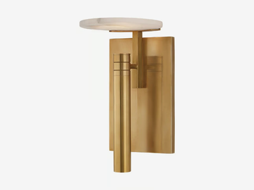 MELANGE FLOATING DISC SCONCE - LED metal wall lamp by Kelly Wearstler