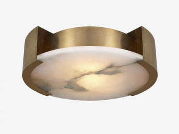 MELANGE LARGE FLUSH MOUNT - LED metal ceiling lamp by Kelly Wearstler