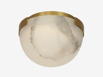 MELANGE PETITE FLUSH MOUNT - LED alabaster ceiling lamp by Kelly Wearstler