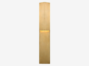 REGA 30" FOLDED SCONCE - LED metal wall lamp by Kelly Wearstler
