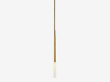 ROUSSEAU SINGLE PENDANT - LED metal pendant lamp by Kelly Wearstler