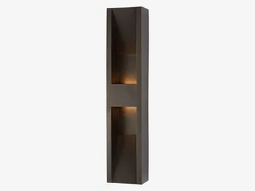 TRIBUTE LARGE SCONCE - LED metal wall lamp by Kelly Wearstler