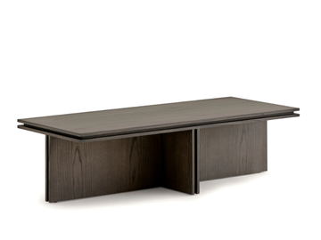 SLOT - Rectangular coffee table by Kendo Mobiliario