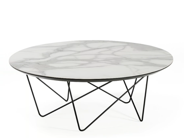 YOHSI - Low round coffee table by Kendo Mobiliario
