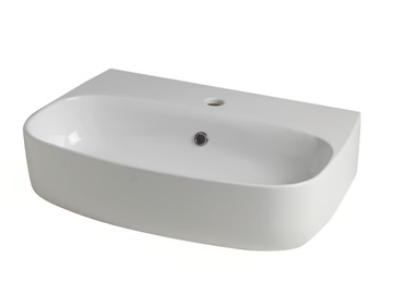 NOLITA 5341/5342 - Oval ceramic washbasin with overflow by Kerasan