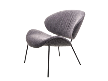ALVARO LOUNGE - Upholstered fabric easy chair by KFF