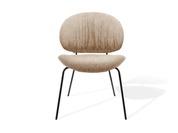 ALVARO - Upholstered fabric chair by KFF