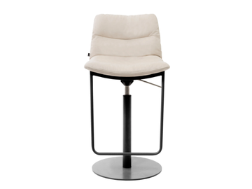 ARVA LIGHT - Barstool height-adjustable with footrest by KFF