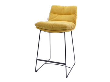 ARVA - Sled base kitchen stool with footrest by KFF