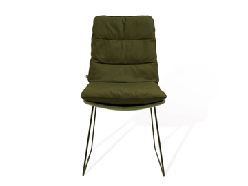 ARVA - Sled base upholstered chair by KFF
