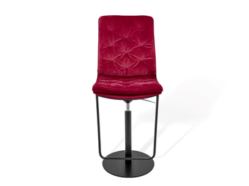 ARVA STITCH - High tufted stool with back by KFF