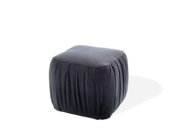 FAYE CASUAL - Upholstered square pouf by KFF