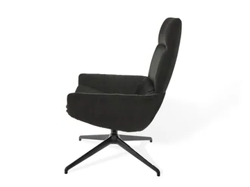 FAYE LOUNGE - Armchair with 4-leg-star-frame SL by KFF