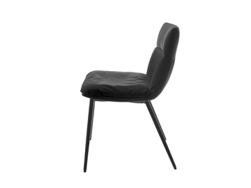 FAYE - Side chair with 4-leg-metal-frame conical by KFF